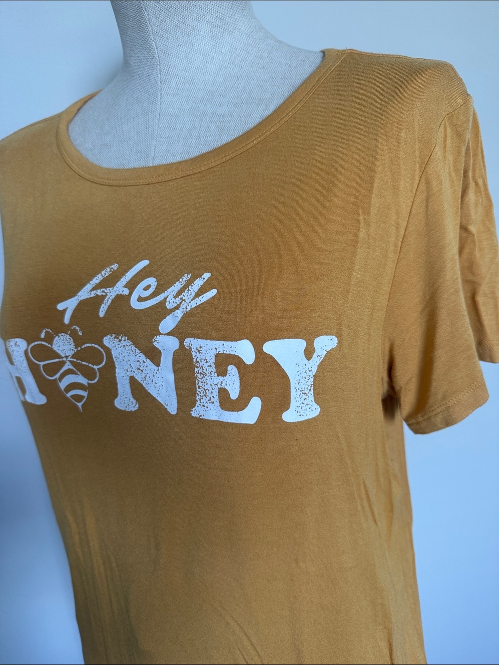 Twine & Stark from Buckle- Mustard Yellow Tee - Soft Knit - Picture 4 of 7